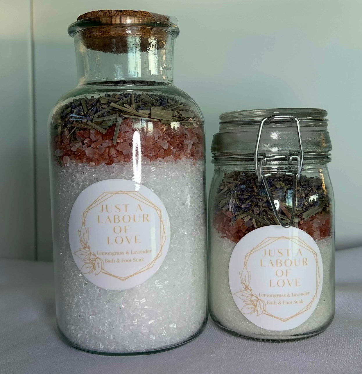 Lavender & Lemongrass Bath & Foot Soak