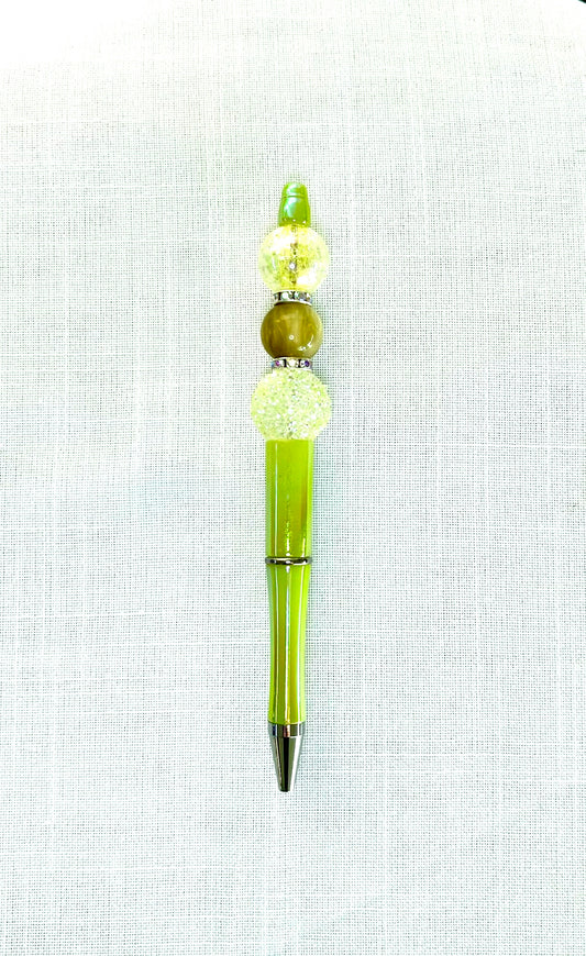 Acrylic & Glass Beaded Pens