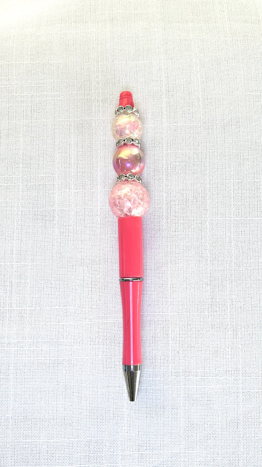 Acrylic & Glass Beaded Pens