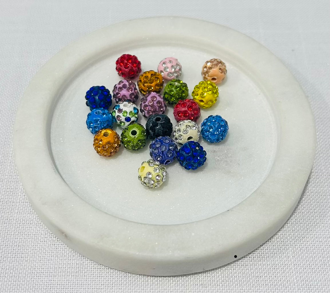 10mm Rhinestone - 10 pack