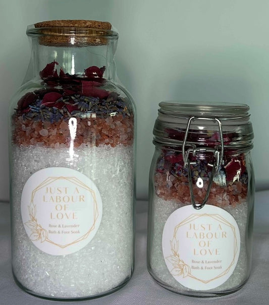 Lavender & Rose Bath & Foot Soak