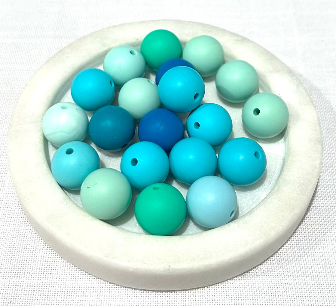 15mm Silicone Solid Mix