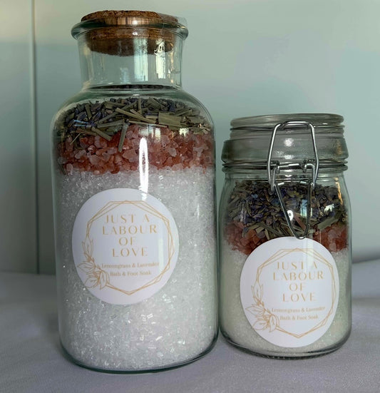 Lavender & Lemongrass Bath & Foot Soak