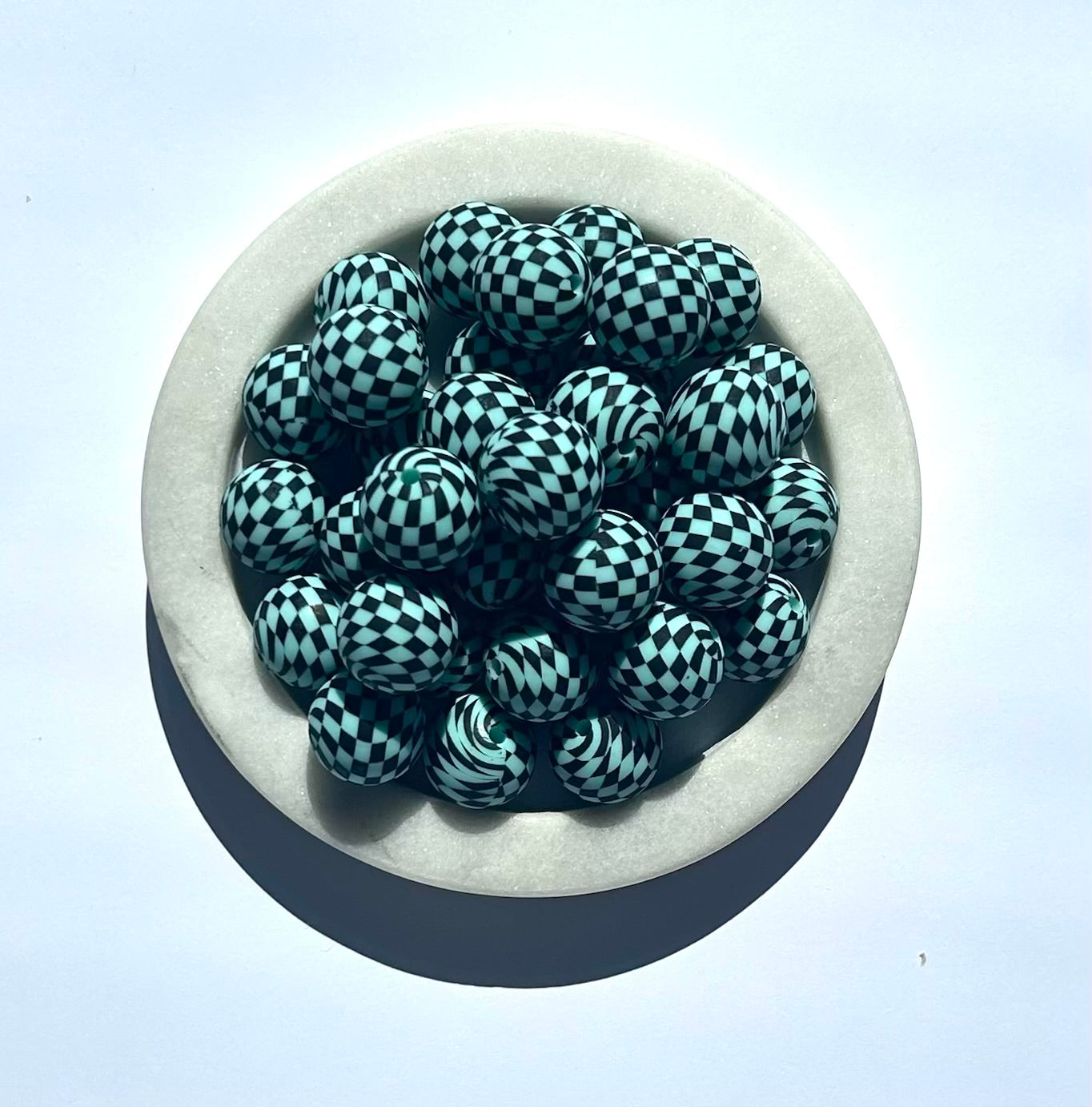 15mm Silicone Pattern Bead