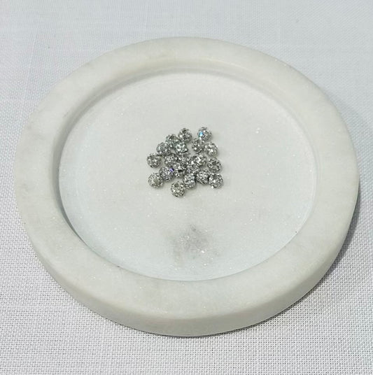4mm Rhinestone Beads - 20 pack