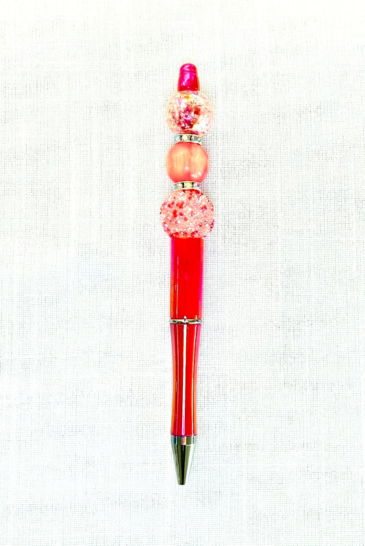 Acrylic & Glass Beaded Pens
