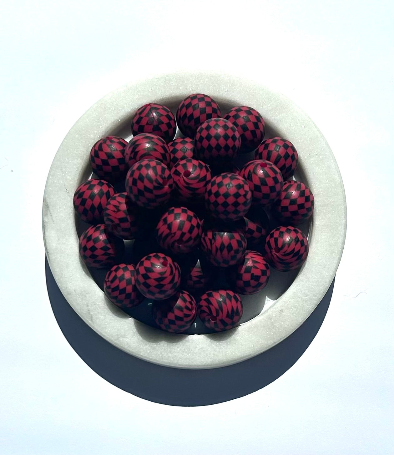 15mm Silicone Pattern Bead