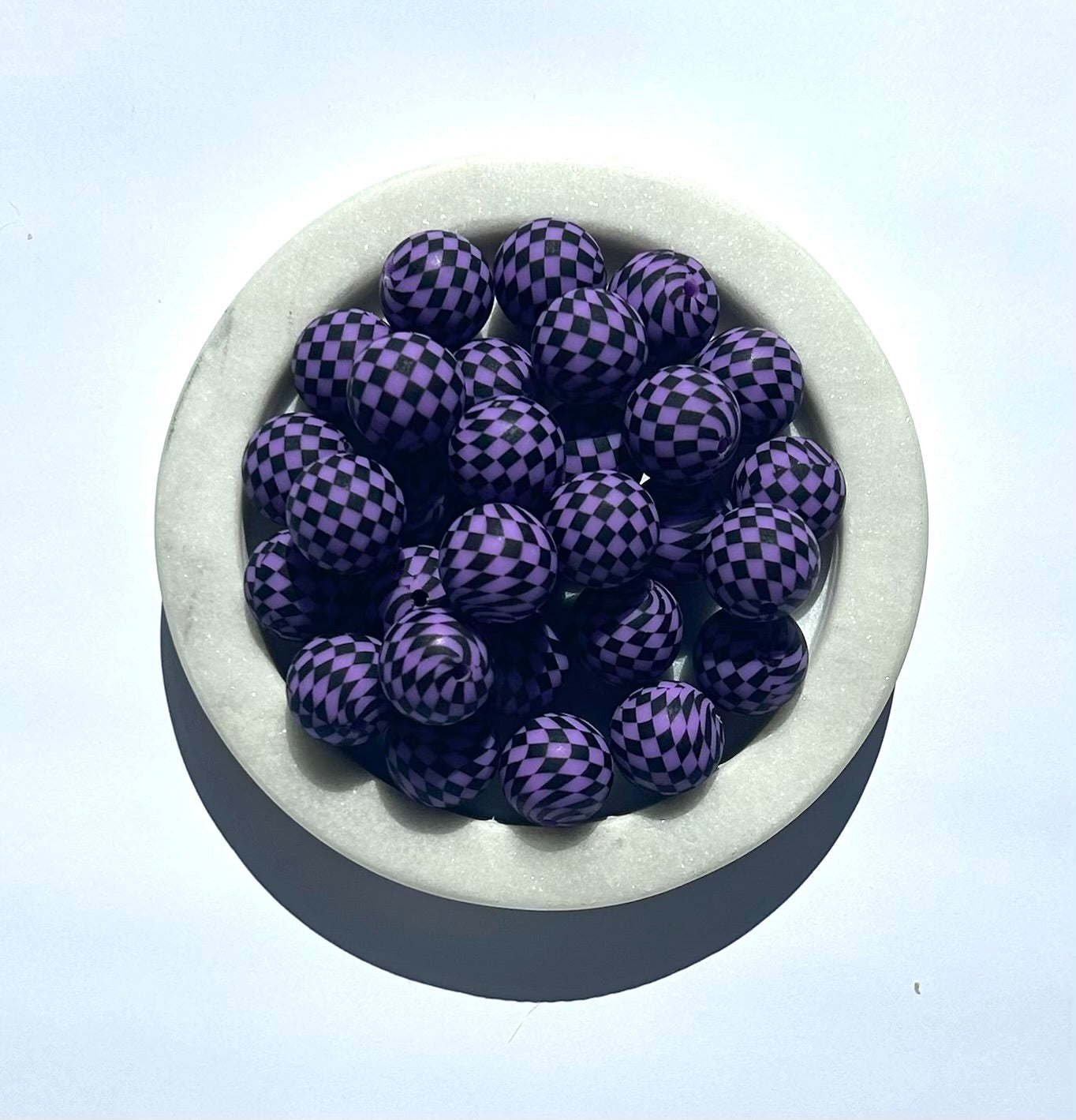 15mm Silicone Pattern Bead