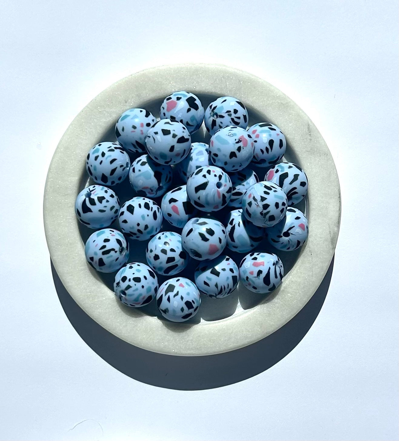 15mm Silicone Pattern Bead