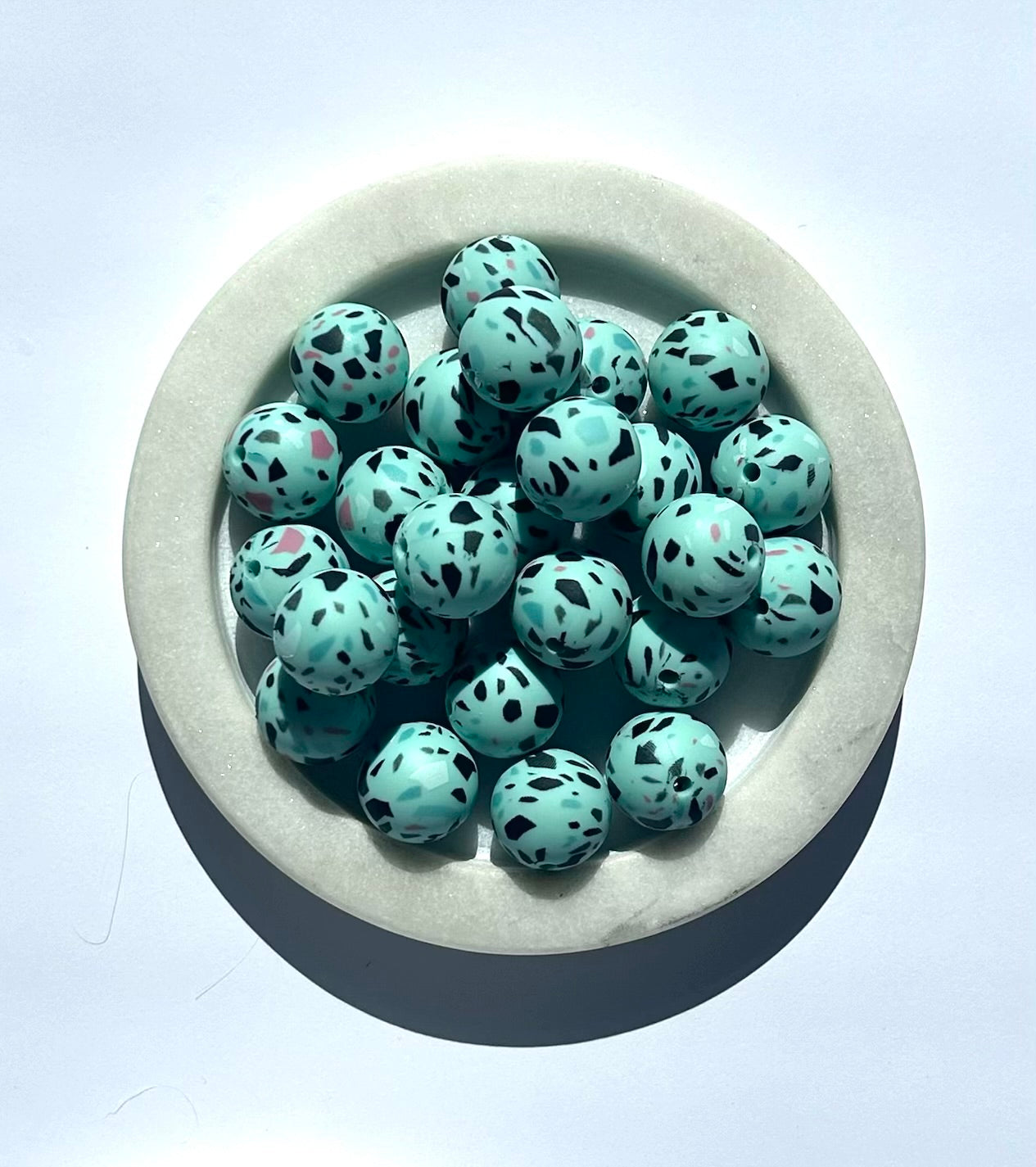 15mm Silicone Pattern Bead