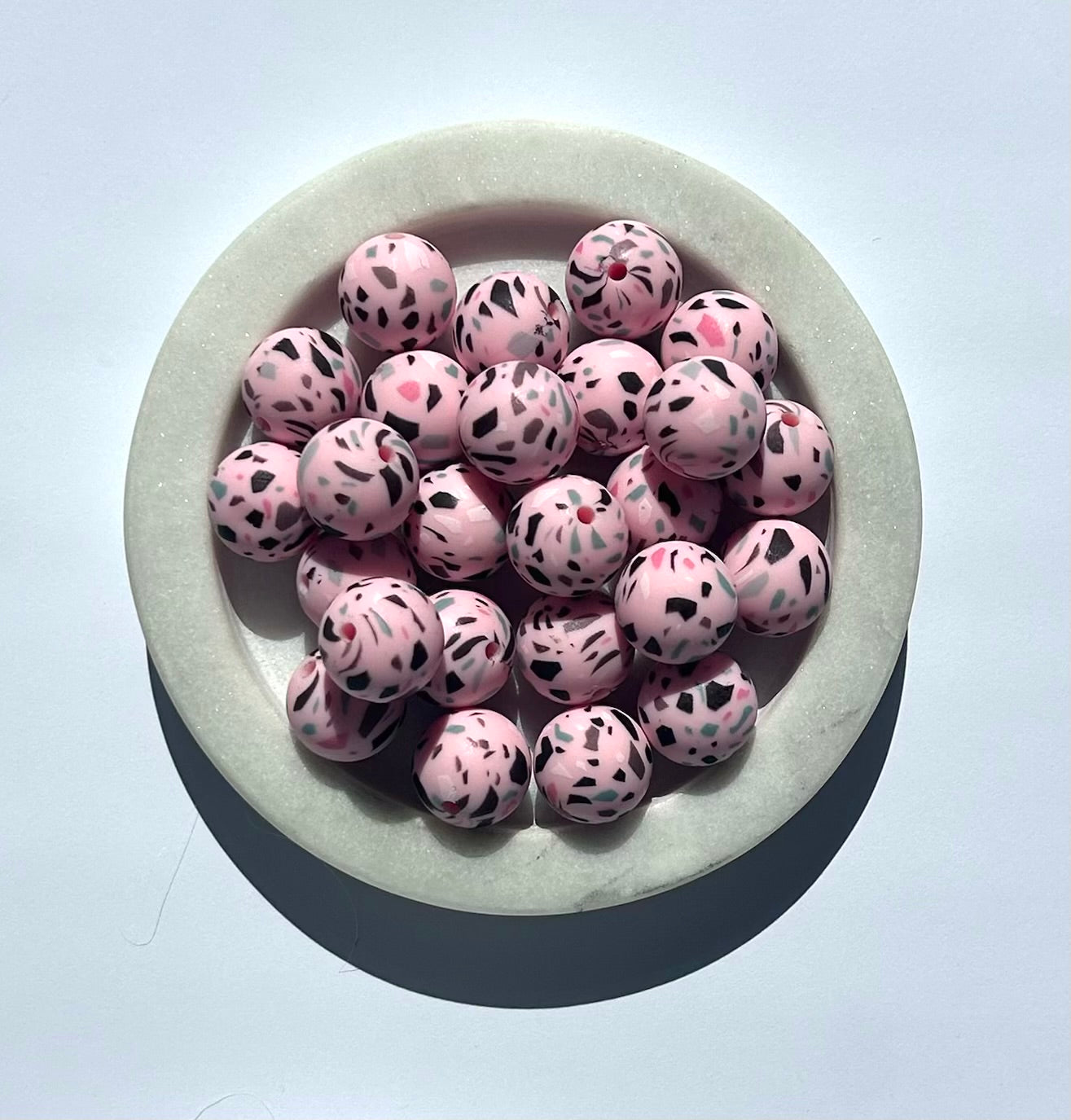 15mm Silicone Pattern Bead