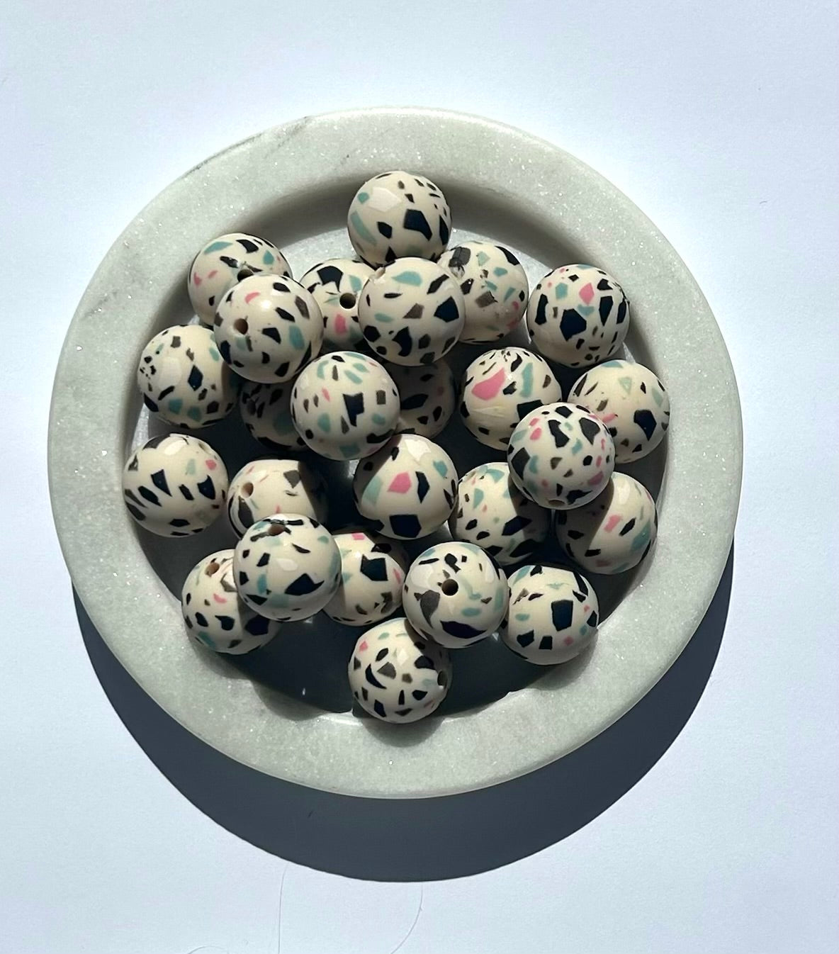 15mm Silicone Pattern Bead